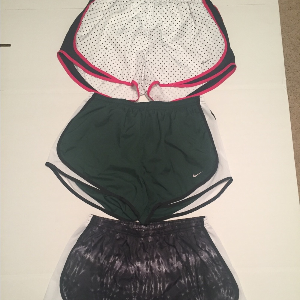 3 pairs of Nike shorts